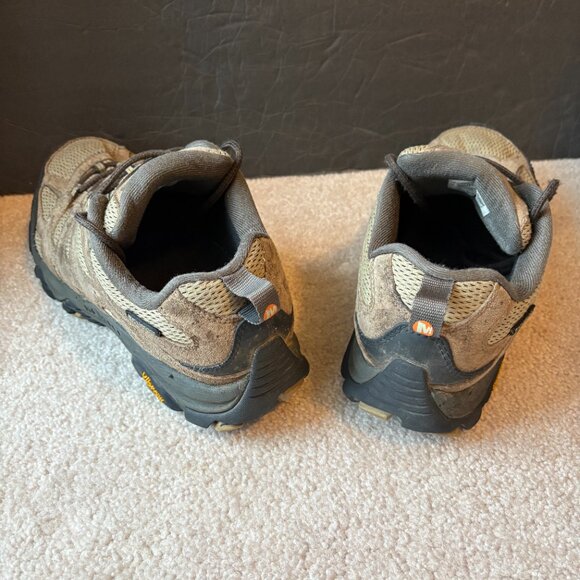 Merrell Moab Men's Waterproof Hiking Shoes Size 10W Brown Tan J135537W - Picture 4 of 8